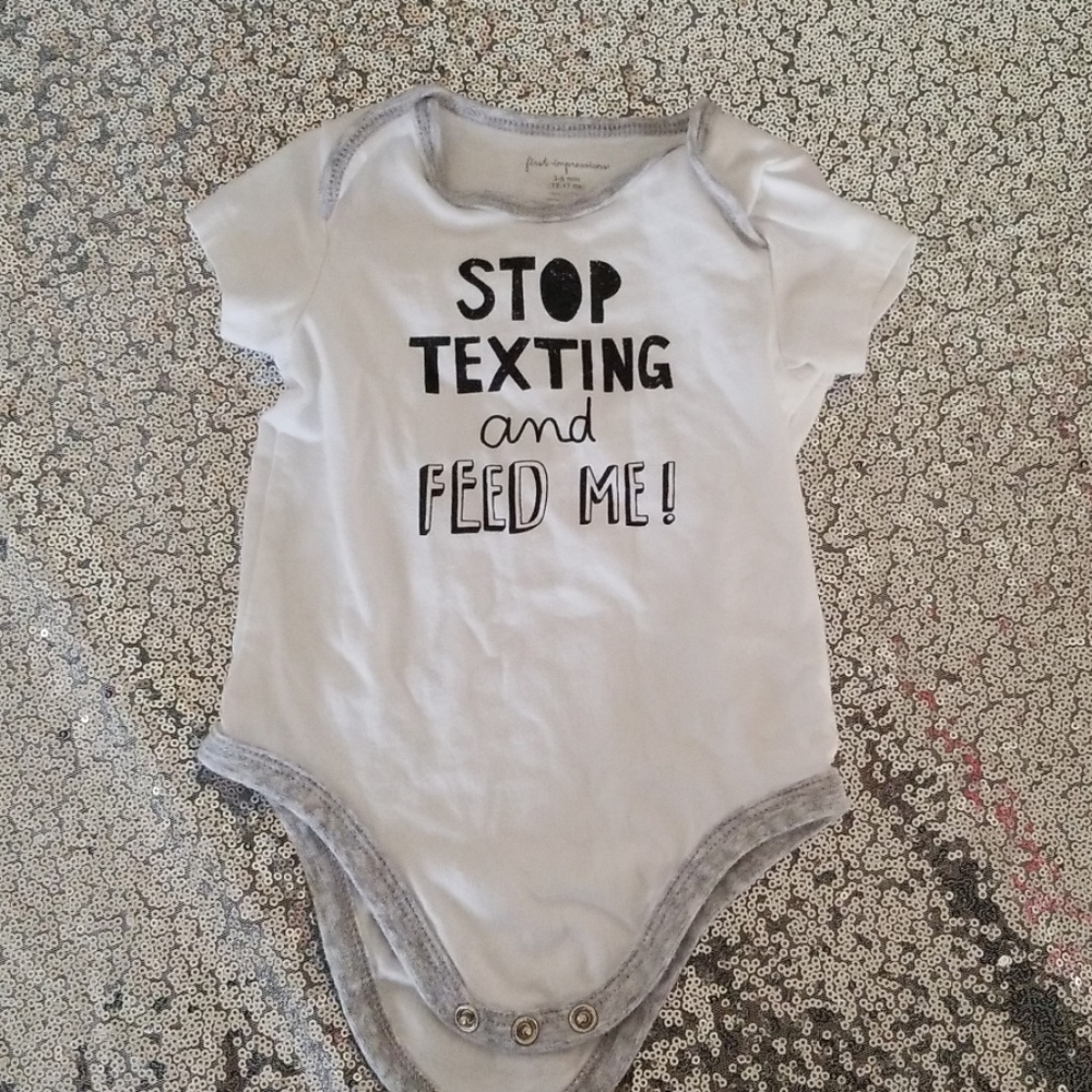 First Impressions Onesie